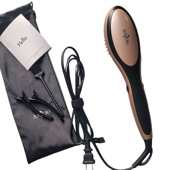 Anjou heated straightening brush set - Picture 2 of 3